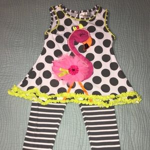 Rare editions flamingo outfit